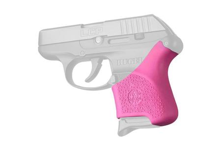 HANDALL HYBRID GRIP SLEEVE MADE OF RUBBER WITH TEXTURED PINK FINISH FOR RUGER LC