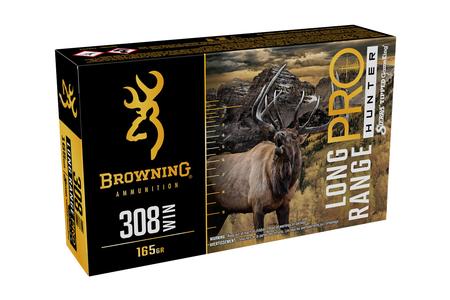 BROWNING AMMUNITION 308 Win 165 Grain Sierra Tipped Gameking Long Range Pro Hunter 20/Box
