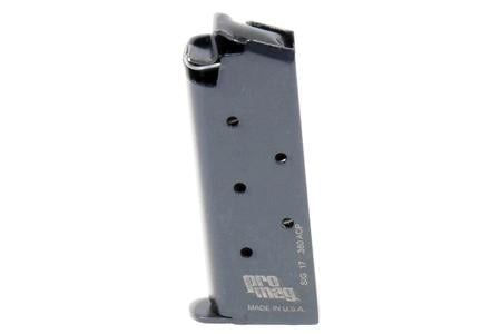 P238 380 ACP 6-ROUND BLUED MAGAZINE