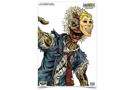 DARKOTIC FINE PRINT ZOMBIE LAWYER PAPER HANGING TARGET