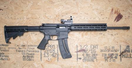 SMITH AND WESSON MP15-22 22 LR Police Trade-In Rifle with Red Dot Optic
