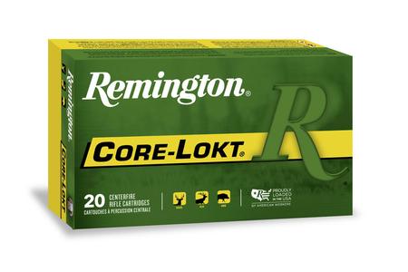 REMINGTON 7.62x39mm 125 gr Pointed Soft Point Core-Lokt 20/Box