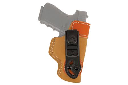 SOF-TUCK IWB TAN LEATHER/SUEDE BELT CLIP