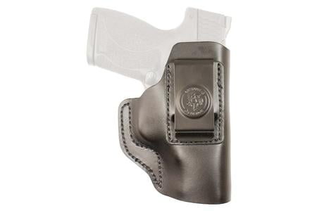 INSIDER IWB BLACK LEATHER BELT CLIP