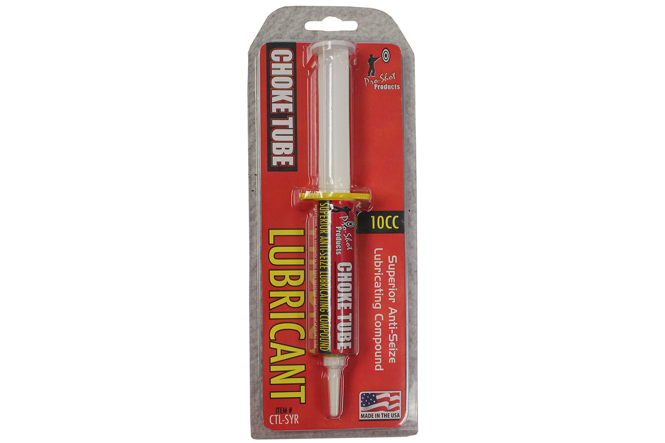 Pro Shot Choke Tube Lube Anti-Wear 10 cc Syringe