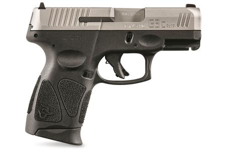 TAURUS G3c 9mm Compact Striker-Fired Pistol w/ Stainless Slide and Two 12-Round Magazines