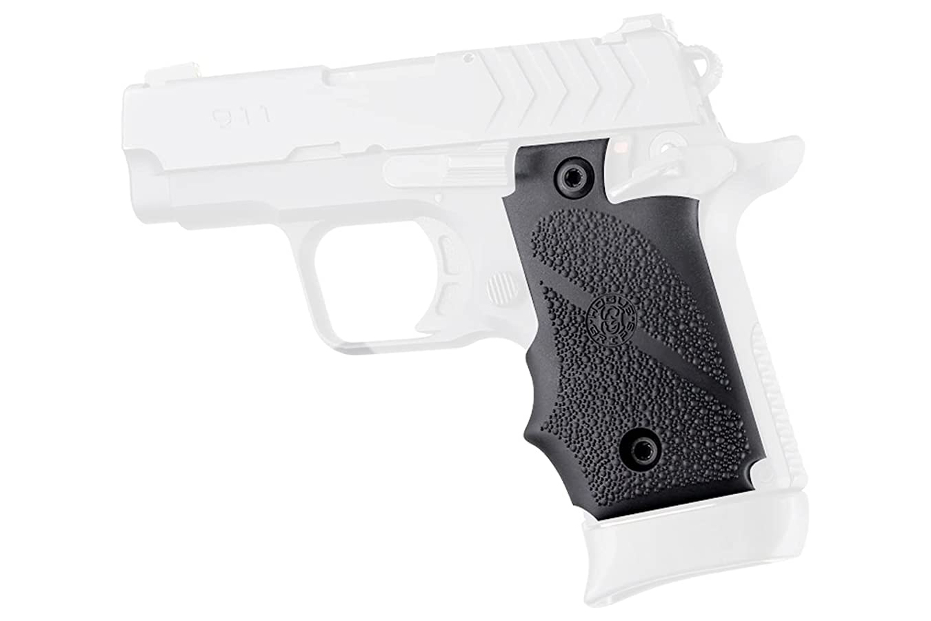 Hogue Grip Panels Black Rubber