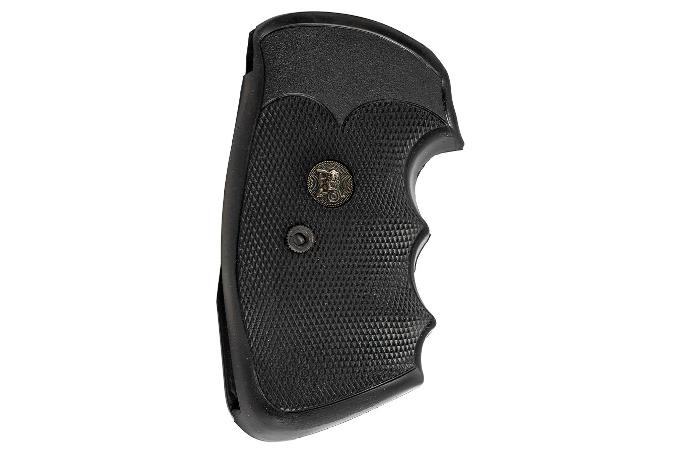 Pachmayr Gripper Professional Grip Checkered Black Rubber