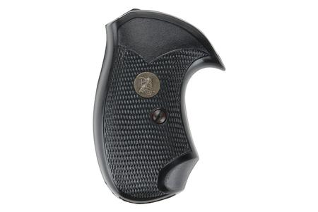 COMPACT GRIP CHECKERED BLACK RUBBER