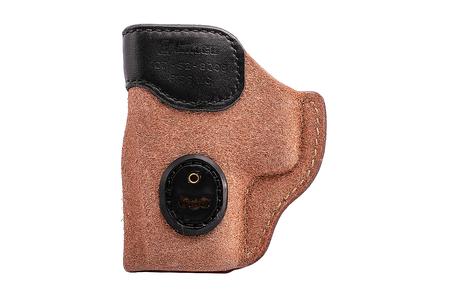 SCOUT 3.0 IWB NATURAL/BLACK LEATHER UNICLIP/STEALTH CLIP
