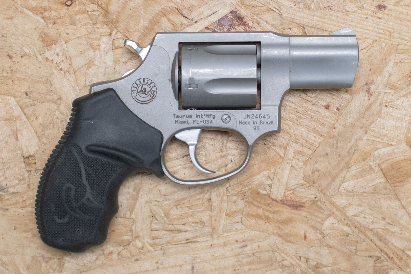 Taurus 85 38 Special Police Trade-In Revolver with Stainless Finish