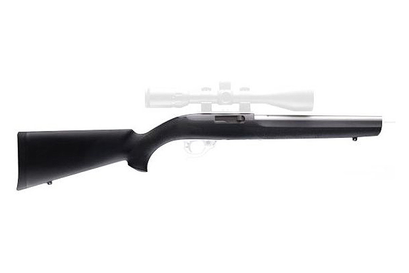 Hogue OverMolded Rifle Stock Aluminum Pillar Bedded Black Synthetic