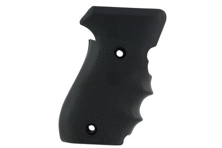 OVERMOLDED GRIP COBBLESTONE BLACK RUBBER WITH FINGER GROOVES