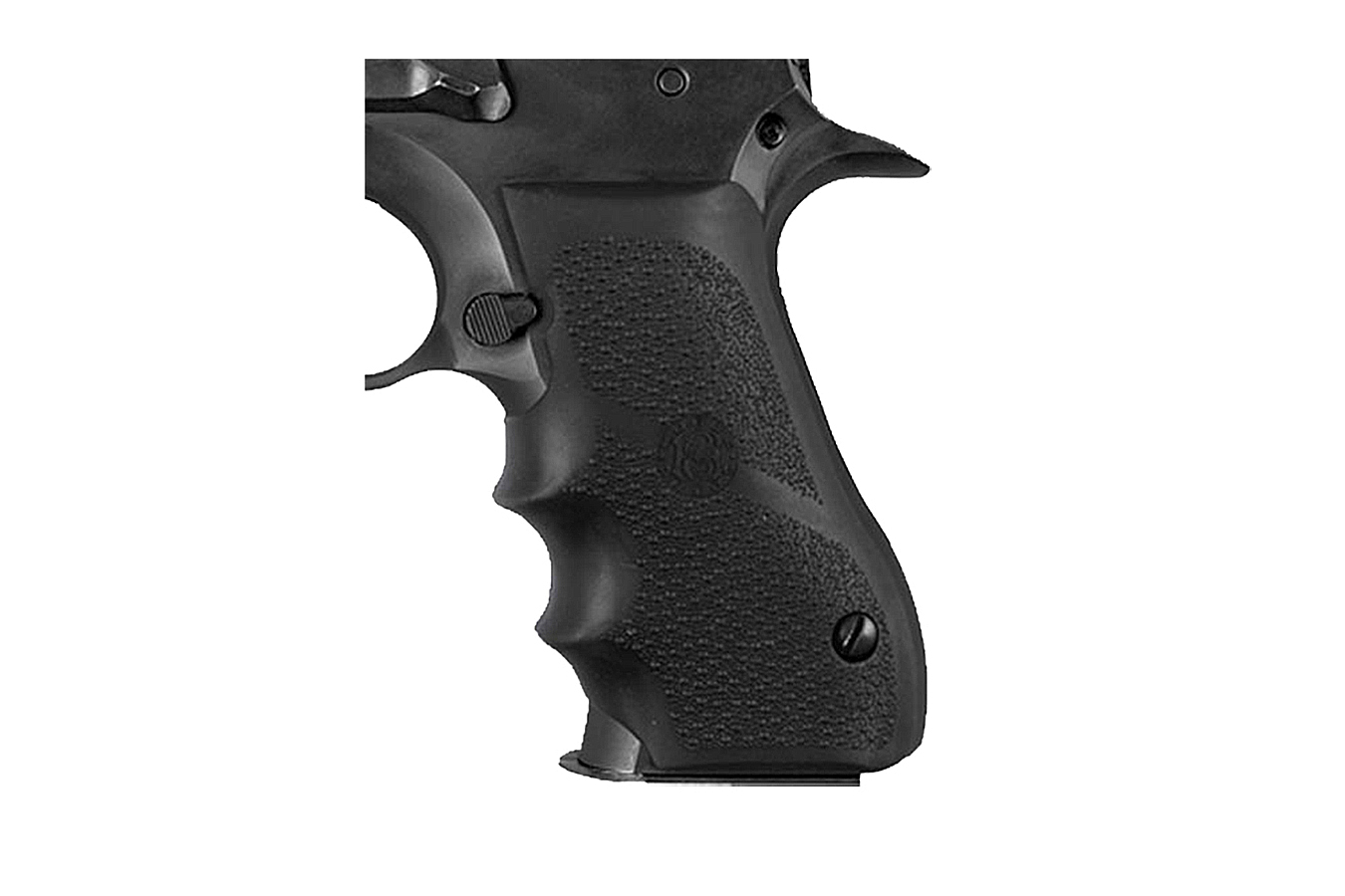 Hogue Rubber Grip Black with Finger Grooves