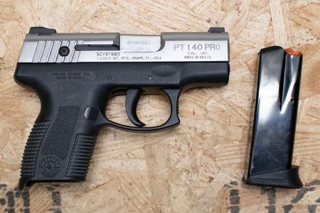 TAURUS PT140 Pro Millennium 40SW Police Trade-In Pistol 