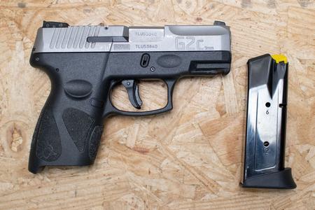 TAURUS PT111 G2C 9mm Police Trade-In Pistol with Stainless Slide