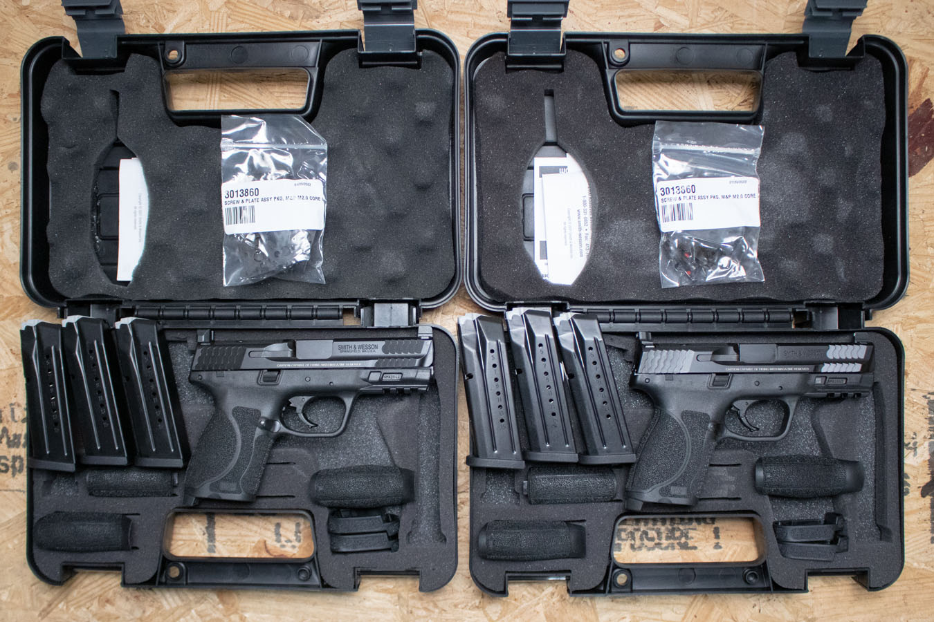 Smith & Wesson M&P9 M2.0 Compact 9mm Optic Ready Police Trade-in Pistols with Night Sights (New in Box)