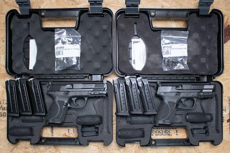 SMITH AND WESSON MP9 M2.0 Compact 9mm Optic Ready Police Trade-in Pistols with Night Sights (New in Box)