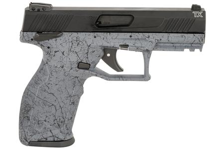 TAURUS TX22 22LR Pistol with Gray/Black Webbed Frame