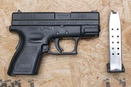 SPRINGFIELD XD-9 Subcompact 9mm Police Trade-In Pistol