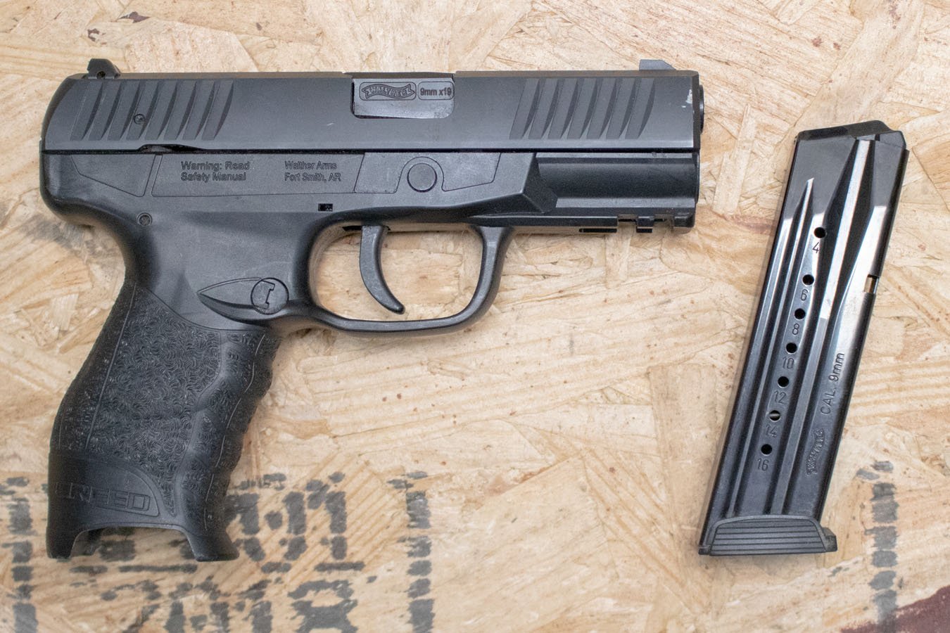 Walther Creed 9mm Police Trade-In Pistol with Polymer Frame