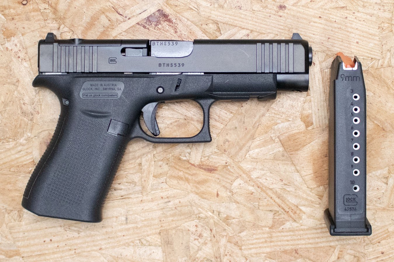 Glock 48 MOS 9mm Police Trade-In Pistol Optics-Ready