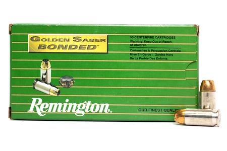 Remington 45 ACP 230 Grain BBJHP Golden Saber Bonded Police Trade 50/Box