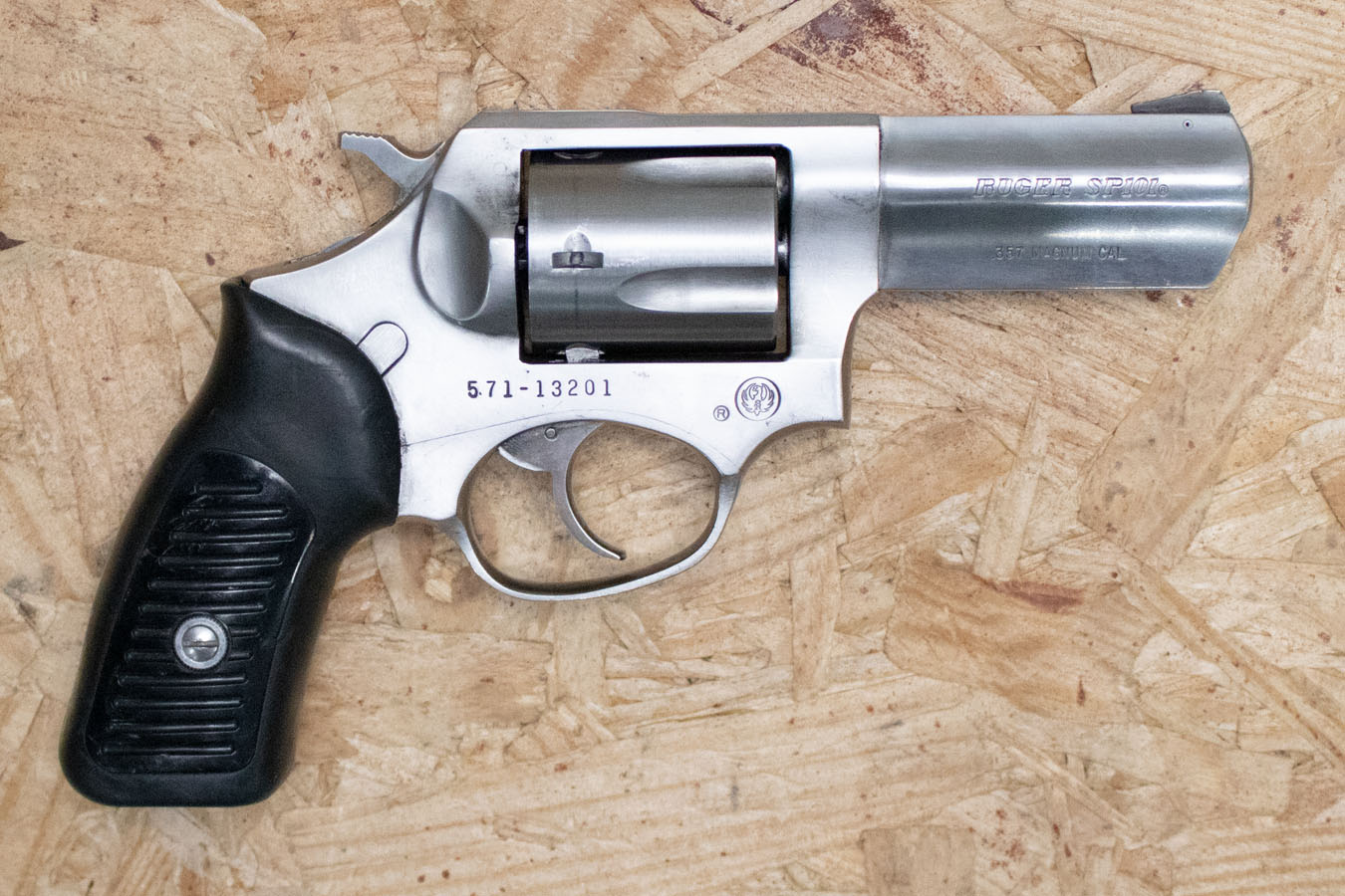 Ruger SP101 357 Magnum Police Trade-In Revolver in Stainless