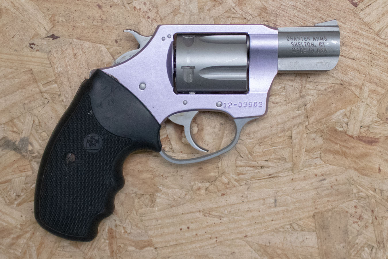 Charter Arms The Lavender Lady 38 Special Police Trade-In Revolver w/Colored Frame