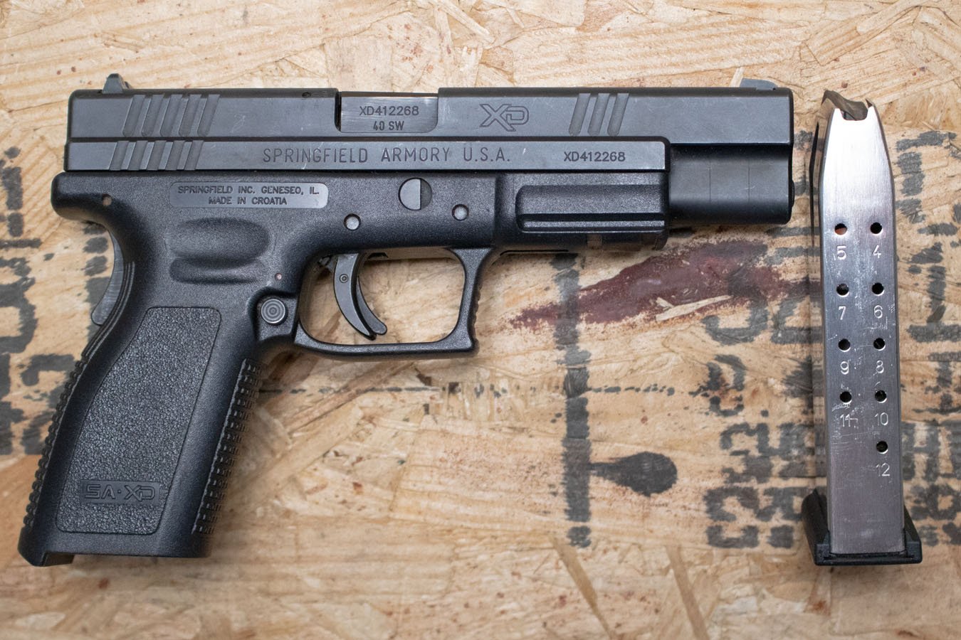 Springfield XD-40 Tactical 40 S&W Police Trade-In Pistol