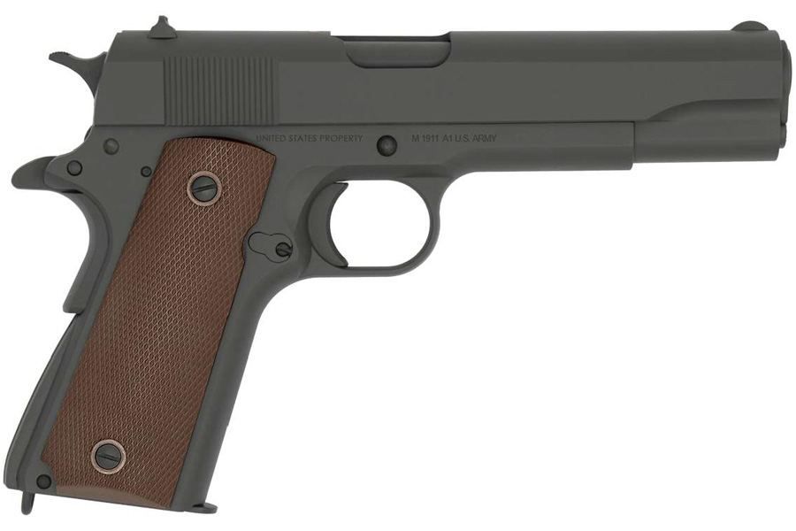 No. 8 Best Selling: TISAS 1911 US ARMY 45 ACP 5` BBL CERAKOTE FINISH TWO 7 RD MAGS