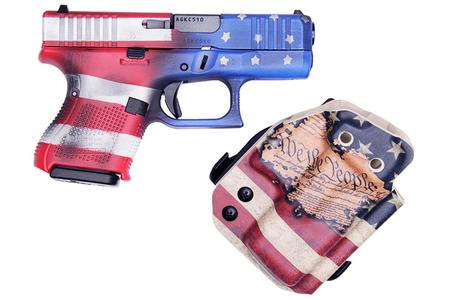 GLOCK GEN 5 G26 USA CERAKTOE FINISH 9MM 3.43 IN BBL W/HOLSTER