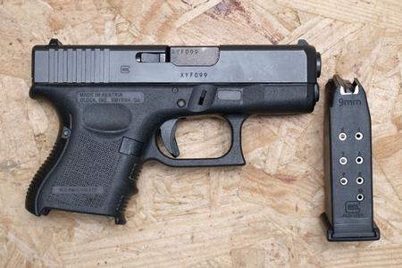 GLOCK 26 Gen4 9mm Police Trade-in Pistol (Fair Condition)
