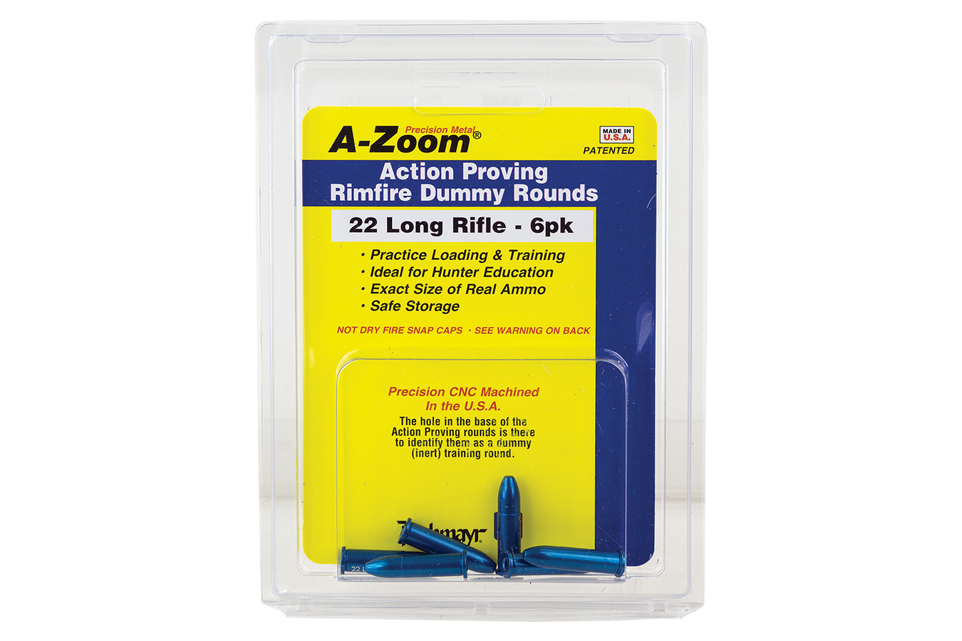 A Zoom Rimfire Proving 22 LR Aluminum 6 Pk