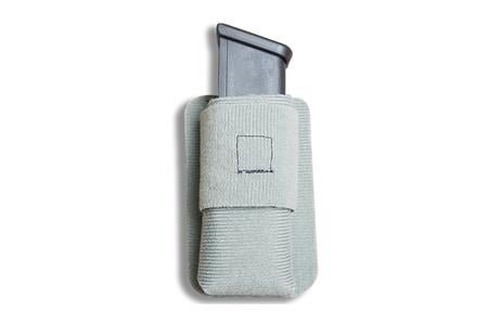 VERTX MAK Mag Pouch Single Gray Velcro One-Wrap Belt Loop