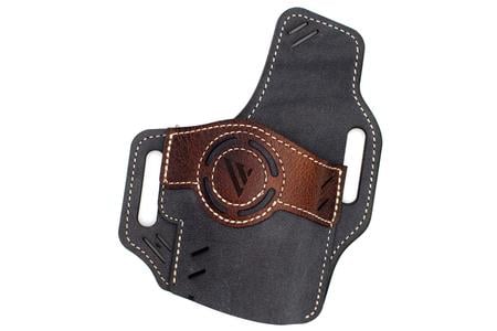 VERSACARRY GUARDIAN LUNA OWB GREY W VINTAGE TAN PATCH SIZE3