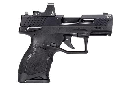 TAURUS TX22 COMPACT 22LR 3.5 BARREL BLACK FRAME BLACK SLIDE RDS RITON