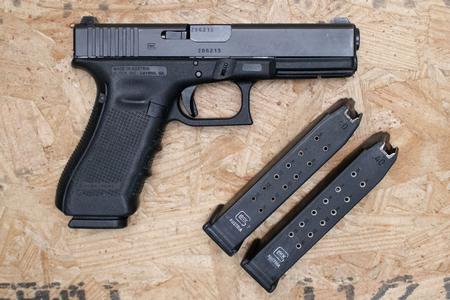 GLOCK 22 Gen4 40SW Police Trade-in Pistol with Three Magazines