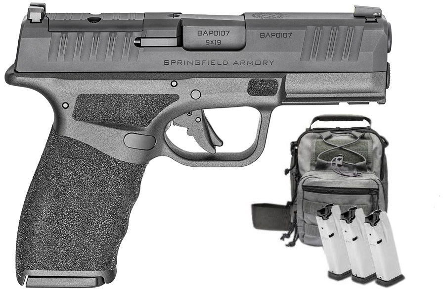 HELLCAT PRO OSP 9MM W GRAY BAG AND 2EXTRA MAGS