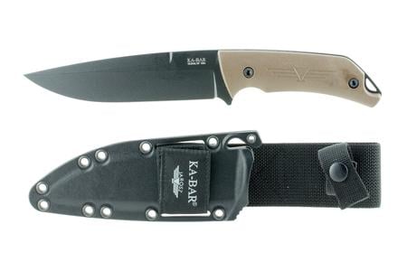 JAROSZ TUROK 6.25 INCH FIXED CLIP POINT PLAIN BLACK