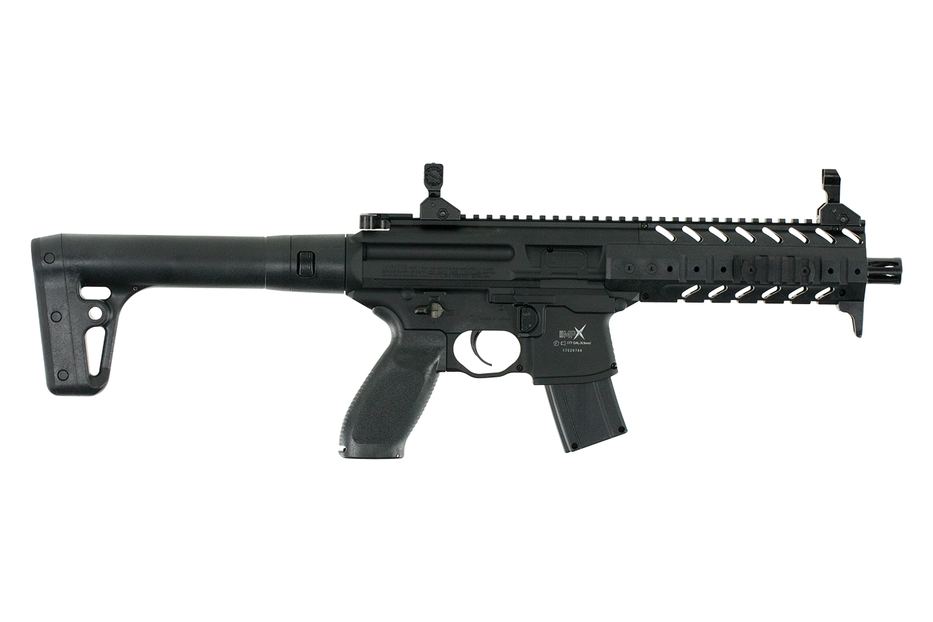 SIG SAUER MCX Gen 2 .177 Caliber CO2 Air Rifle, Upgraded Flat Trigger & M-Lok