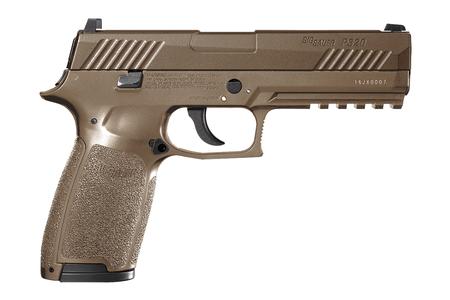 P320 .177 CAL CO2 AIR PISTOL IN COYOTE TAN