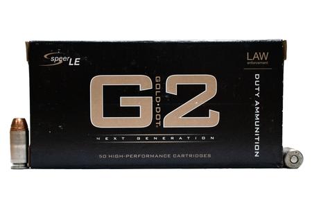 Speer 40SW 180 gr JHP G2 Gold Dot Police Trade-in Ammo 50/Box