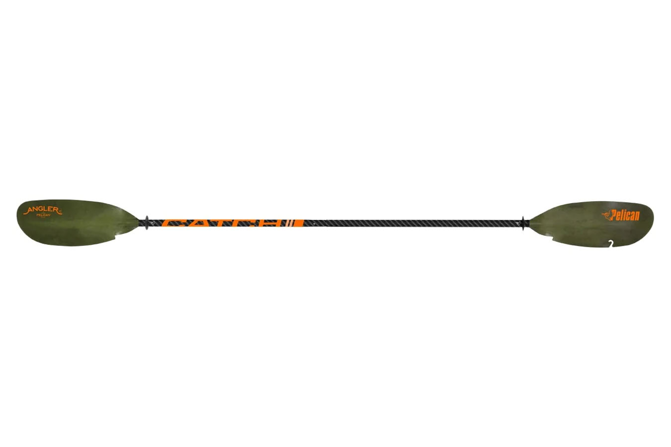Catch Fishing Kayak Paddle in Olive Camo