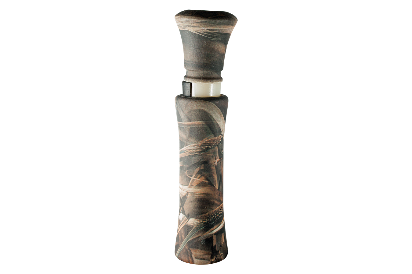 Commander Camo Max Open Call Double Reed Mallard Hen Sounds Attracts Ducks Realtree Max-4 Plastic