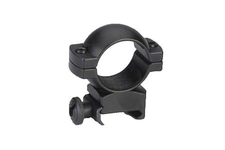 SCOPE RING SET WEAVER HIGH 1 INCH TUBE MATTE BLACK ALUMINUM