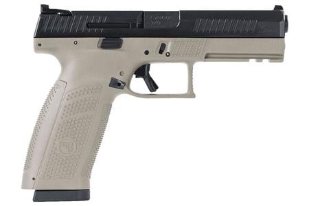 CZ P10F 9mm Full Size Semi-Auto Pistol with FDE Frame