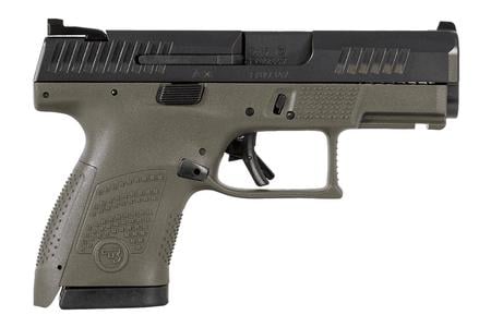 CZ P10S 9mm Subcompact Semi-Auto Pistol with OD Green Frame