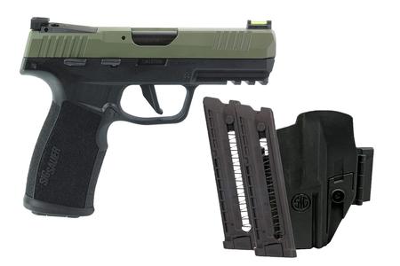 SIG SAUER P322 22LR TacPac with Moss Green Slide, Three Mags and Holster