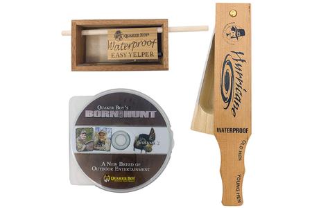 QUAKER BOY Waterproof Hurricane/Easy Yelper And Born To Hunt Volume 2 DVD